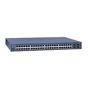 NETGEAR GS748T Gestionate L2+ Gigabit Ethernet (10/100/1000) Albastru