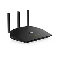 NETGEAR Nighthawk 4-Stream AX1800 WiFi 6 Router (RAX10) router wireless Gigabit Ethernet Bandă dublă (2.4 GHz/ 5 GHz) Negru