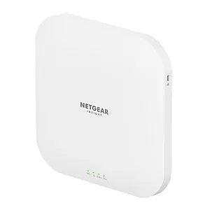 Netgear WAX620 – Punct de acces WiFi 6 AX3600 dual-band, Cloud Managed Insight, 3600 Mbps, PoE+, Alb