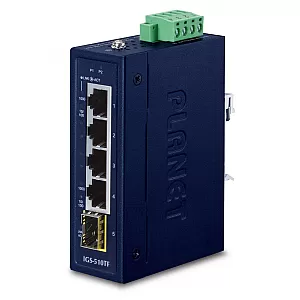 PLANET IGS-510TF switch-uri Fara management Gigabit Ethernet (10/100/1000) Albastru