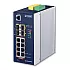 PLANET IGS-5225-8P4S switch-uri Gestionate L2+ Gigabit Ethernet (10/100/1000) Power over Ethernet (PoE) Suport Albastru, Argint