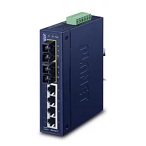 PLANET ISW-621T switch-uri Fara management L2 Fast Ethernet (10/100) Albastru