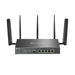 Router 4G+, Wi-Fi 6, AX3000, Nano SIM, 1 x SFP Gigabit, 5 x RJ45 Gigabit - TP-Link Omada ER706W-4G