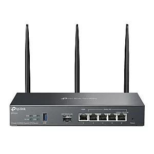 Router VPN, Wi-Fi 6, AX3000, 1 x SFP Gigabit, 5 x RJ45 Gigabit, 1 x USB - TP-Link Omada ER706W