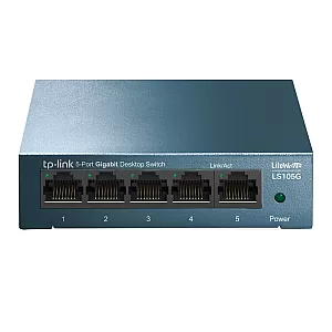 Switch LiteWave LS105G, 5 porturi RJ45 Gigabit, Unmanaged - TP-Link LS105G