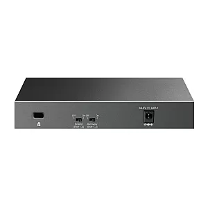 Switch LiteWave, 4 x RJ45 10/100 Mbps PoE, 2 x RJ45 10/100 Mbps, Buget PoE 41W, Unmanaged - TP-Link LS106LP