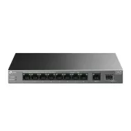 Switch LiteWave, 8 x RJ45 1G PoE, 1 x SFP 1G, 1 x RJ45 1G, Buget PoE 61W, Unmanaged - TP-Link LS1210GP Switch LiteWave, 8 x RJ45 1G PoE, 1 x SFP 1G, 1 x RJ45 1G, Buget PoE 61W, Unmanaged - TP-Link LS1210GP