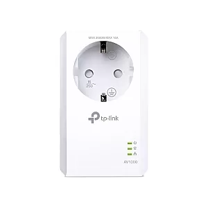 Powerline AV1000, Passthrough, 1 x RJ45 Gigabit - TP-Link TL-PA7017P