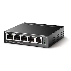 Switch TL-SG1005LP, 4 porturi PoE Gigabit, 1 port RJ45 Gigabit, Unmanaged - TP-Link TL-SG1005LP
