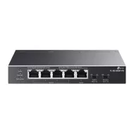 Switch 4 x RJ45 Gigabit PoE Out, 1 x RJ45 Gigabit PoE In, Unmanaged - TP-Link TL-SG1005P-PD Switch 4 x RJ45 Gigabit PoE Out, 1 x RJ45 Gigabit PoE In, Unmanaged - TP-Link TL-SG1005P-PD