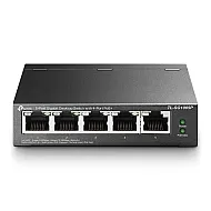 Switch 4 porturi PoE Gigabit, 1 port RJ45 Gigabit, Unmanaged - TP-Link TL-SG1005P Switch 4 porturi PoE Gigabit, 1 port RJ45 Gigabit, Unmanaged - TP-Link TL-SG1005P