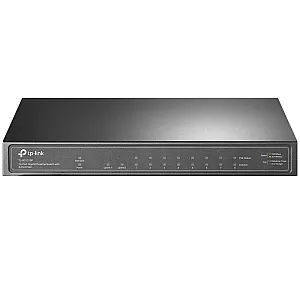 Switch 8 x  RJ45 Gigabit PoE, 1 x RJ45 Gigabit, Buget PoE 63W, Unmanaged - TP-Link TL-SG1210P