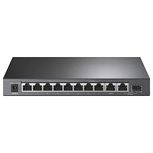 Switch 2 x RJ45 1G PoE++, 6 x RJ45 1G PoE+, 1 x RJ45 1G, 1 x combo RJ45/SFP 1G, Unmanaged - TP-Link TL-SG1210PP