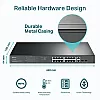 TP-LINK TL-SG1218MP – Switch 16 porturi PoE+ Gigabit, 2 porturi RJ45 Gigabit, 2 x Combo SFP Gigabit, Unmanaged - TP-Link TL-SG1218MP Switch 16 porturi PoE+ Gigabit, 2 porturi RJ45 Gigabit, 2 x Combo SFP Gigabit, Unmanaged - TP-Link TL-SG1218MP – TP-LINK TL-SG1218MP