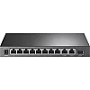 TP-LINK TL-SL1311P – Switch 8 x RJ45 10/100 Mbps PoE, 2 x RJ45 1G, 1 x SFP 1G, Buget PoE 65W, Unmanaged - TP-Link TL-SL1311P Switch 8 x RJ45 10/100 Mbps PoE, 2 x RJ45 1G, 1 x SFP 1G, Buget PoE 65W, Unmanaged - TP-Link TL-SL1311P – TP-LINK TL-SL1311P
