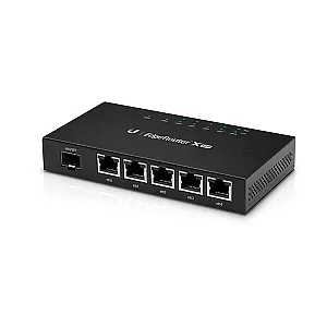 Ubiquiti EdgeRouter X SFP router gigabit 5-porturi + port SFP Negru