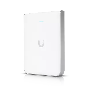 Ubiquiti U6-IW access point in-wall WiFi 6 dual-band PoE pentru birou si locuinta