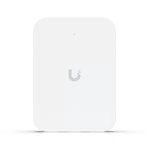 Ubiquiti UniFi U7 In-Wall – Punct de acces Wi-Fi 7 4300 Mbps, montaj perete, PoE, Dual Band, Alb