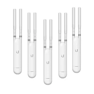 Ubiquiti UniFi UAP-AC-M-5 access point Mesh WiFi 5 dual-band PoE set 5 bucati