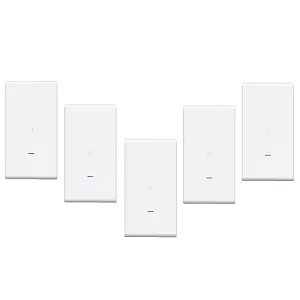 Ubiquiti UniFi UAP-AC-M-PRO-5 access point Mesh Pro WiFi 5 dual-band PoE set 5 bucati