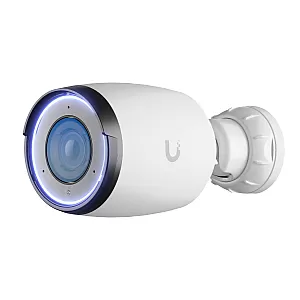 Ubiquiti UVC-AI-Pro-White – Cameră 4K profesională UniFi Protect AI Pro cu zoom optic și funcții AI, Alb