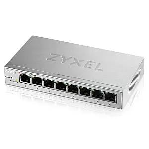 Zyxel GS1200-8 Gestionate Gigabit Ethernet (10/100/1000) Argint
