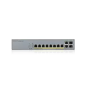 Zyxel GS1350-12HP-EU0101F switch-uri Gestionate L2 Gigabit Ethernet (10/100/1000) Power over Ethernet (PoE) Suport Gri