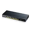ZyXEL GS1900-10HP-EU0102F – Zyxel GS1900-10HP Gestionate L2 Gigabit Ethernet (10/100/1000) Power over Ethernet (PoE) Suport Negru Zyxel GS1900-10HP Gestionate L2 Gigabit Ethernet (10/100/1000) Power over Ethernet (PoE) Suport Negru – ZyXEL GS1900-10HP-EU0102F