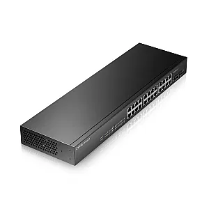 Zyxel GS-1900-24 v2 Gestionate L2 Gigabit Ethernet (10/100/1000) 1U Negru