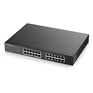 Zyxel GS1900-24EP Gestionate L2 Gigabit Ethernet (10/100/1000) Power over Ethernet (PoE) Suport Negru