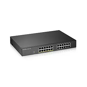 Zyxel GS1900-24EP Gestionate L2 Gigabit Ethernet (10/100/1000) Power over Ethernet (PoE) Suport Negru