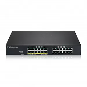 Zyxel GS1915-24EP Gestionate L2 Gigabit Ethernet (10/100/1000) Power over Ethernet (PoE) Suport 1U Negru