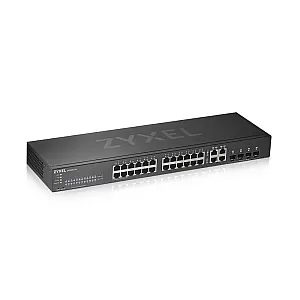 Zyxel GS1920-24V2 Gestionate Gigabit Ethernet (10/100/1000) Negru