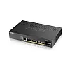 ZyXEL GS1920-8HPV2-EU0101F – Zyxel GS1920-8HPV2 Gestionate Gigabit Ethernet (10/100/1000) Power over Ethernet (PoE) Suport Negru Zyxel GS1920-8HPV2 Gestionate Gigabit Ethernet (10/100/1000) Power over Ethernet (PoE) Suport Negru – ZyXEL GS1920-8HPV2-EU0101F