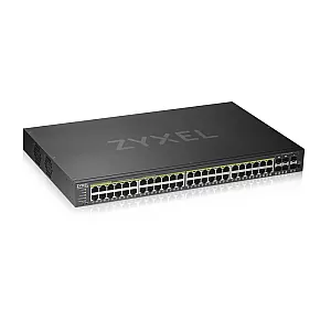 Zyxel GS1920-48HPV2 Gestionate Gigabit Ethernet (10/100/1000) Power over Ethernet (PoE) Suport Negru