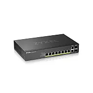 Zyxel GS2220-10HP-EU0101F switch-uri Gestionate L2 Gigabit Ethernet (10/100/1000) Power over Ethernet (PoE) Suport Negru
