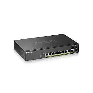 Zyxel GS2220-10HP-EU0101F switch-uri Gestionate L2 Gigabit Ethernet (10/100/1000) Power over Ethernet (PoE) Suport Negru