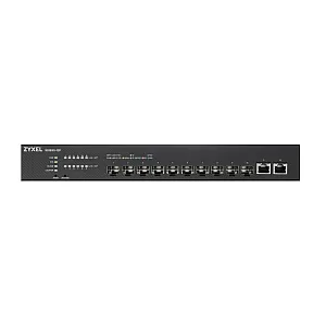 Zyxel XS1930-12F-ZZ0101F switch-uri Gestionate L2/L3 10G Ethernet (100/1000/10000) Negru