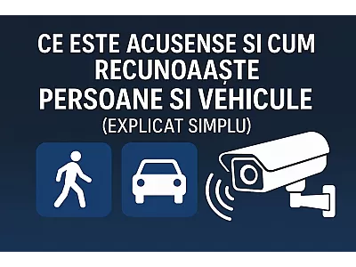 Ce este AcuSense și cum recunoaște persoane/vehicule