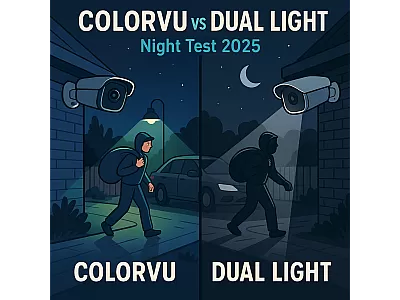 ColorVu vs Dual Light – test de noapte, diferente si recomandari