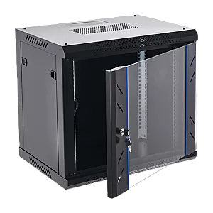 Rack perete 12U 19' 600x450, negru, seria economica - ASYTECH Networking ASY-12U-6045WL Rack perete 12U 19' 600x450, negru, seria economica - ASYTECH Networking ASY-12U-6045WL