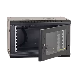 Rack perete 6U 19' 600x450, negru - ASYTECH Networking ASY-6U-6045W