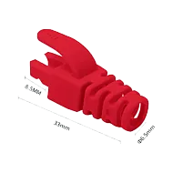 Manson protectie mufa RJ45 rosu (100buc) RJ45-CAP-RD Manson protectie mufa RJ45 rosu (100buc) RJ45-CAP-RD