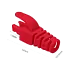 Manson protectie mufa RJ45 rosu (100buc) RJ45-CAP-RD