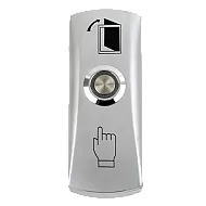 Buton iesire aplicabil din metal, cu LED CSB-805L