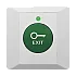 Buton de iesire din plastic, profil ingust, LED, buzzer CSB-86G-LED