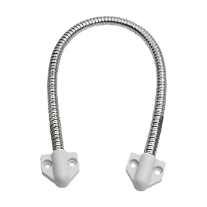 Set legatura flexibila din inox, capete din plastic vopsit alb,  400 x 6 mm CSL-400-2