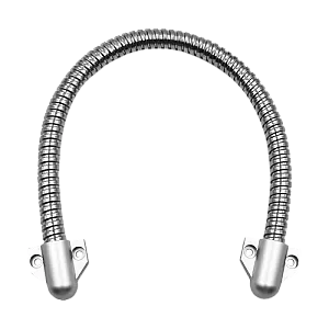 Set legatura flexibila din inox, capete din plastic argintiu, 400 x 9 mm CSL-400-2A