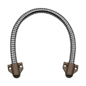 Set legatura flexibila din inox, capete din plastic maro, 400 x 9 mm CSL-400-2B