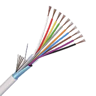 Cablu de alarma 10 fire ecranate, cupru integral, 100m 10CUEF